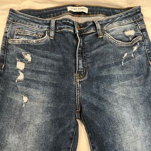 Distressed Flying Monkey Jeans